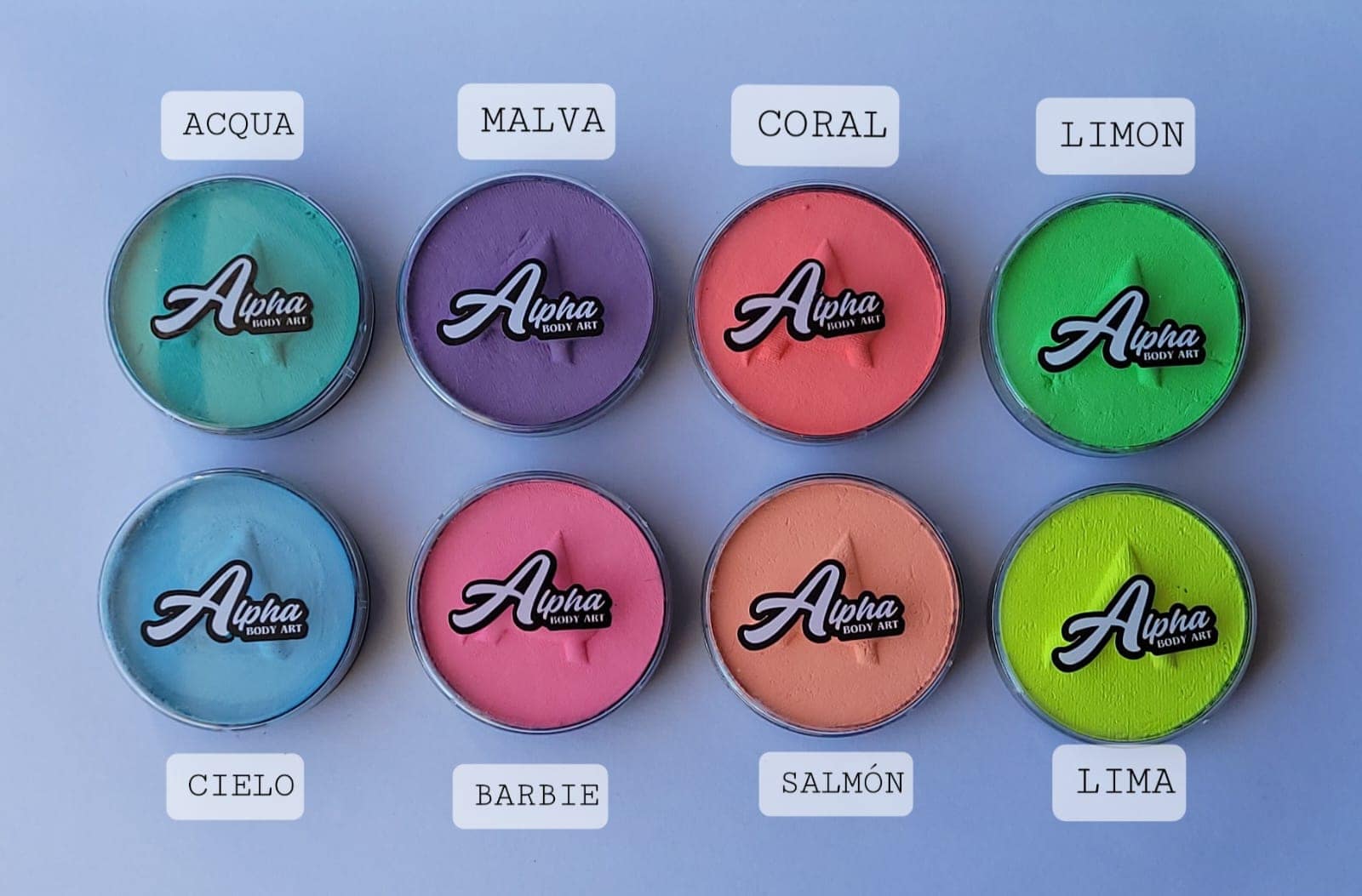 Pastilla de maquillaje, 20 g. Colores pasteles