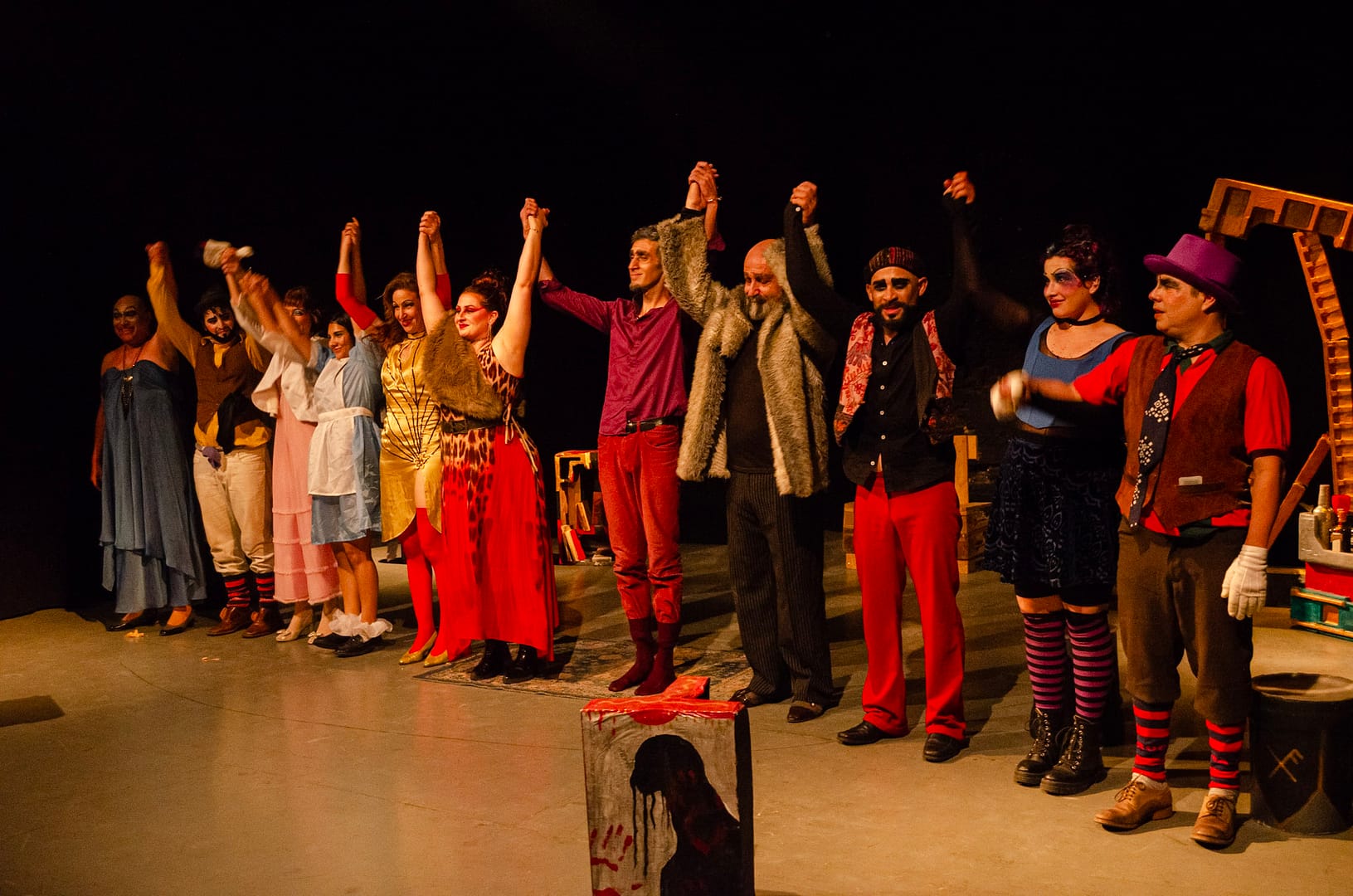 Lo que aprendí de maquillar a actores y actrices de un colectivo de teatro popular