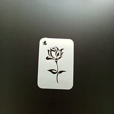 Stenciles reutilizables: Lunas y otros - Rosa