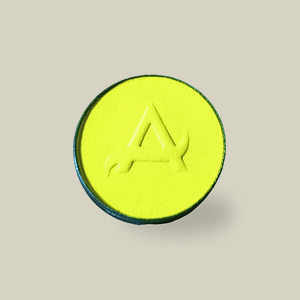 Alpha Body Art - Maquillaje Acuarelable Pastilla - 20g (Colores Neón / Fluo) - Amarillo Neón