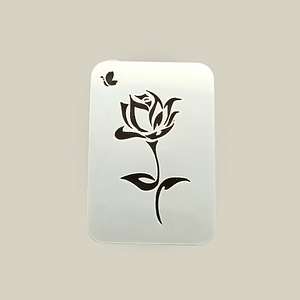 Stenciles reutilizables: Lunas y otros - Rosa