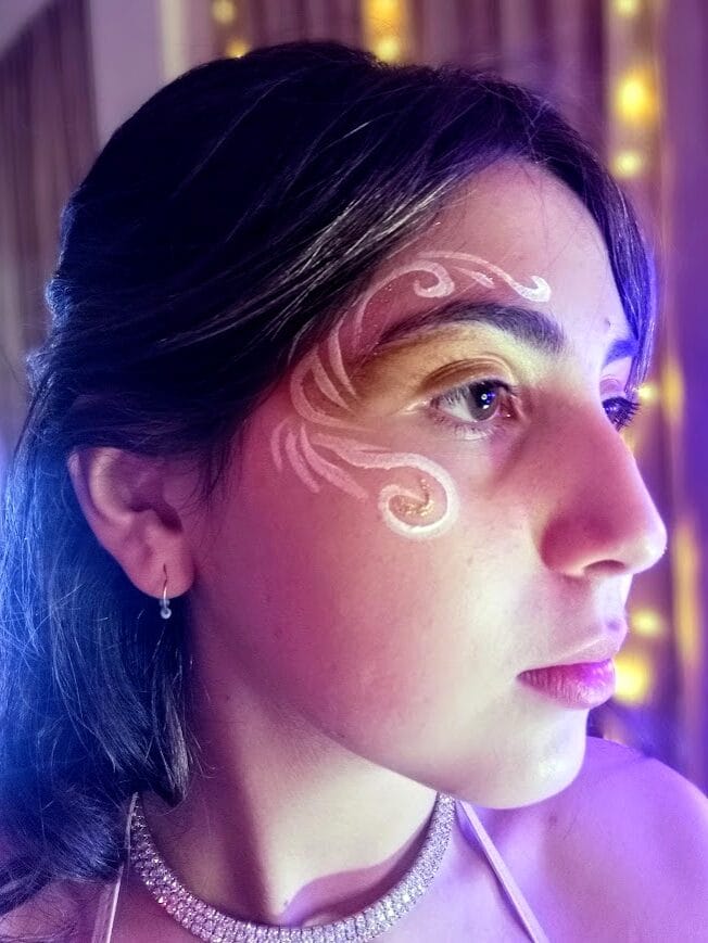 Maquillaje artístico abstracto para Eventos