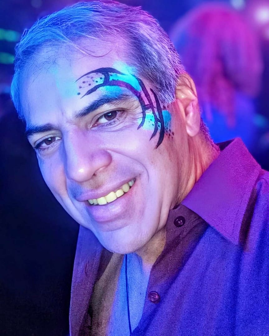 Maquillaje artístico abstracto para Eventos (tribal)